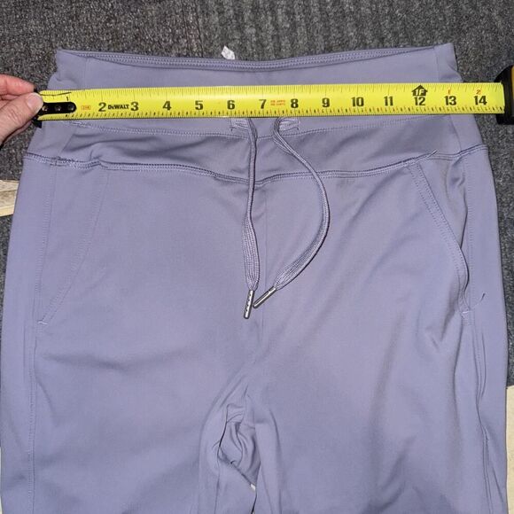 Halara Airy Softlyzero High Waist Drawstring Pocket BlueGray JoggersPants S Pet - Picture 16 of 16